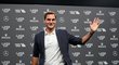 Roger Federer už dorazil do Londýna na svou poslední profesionální akci