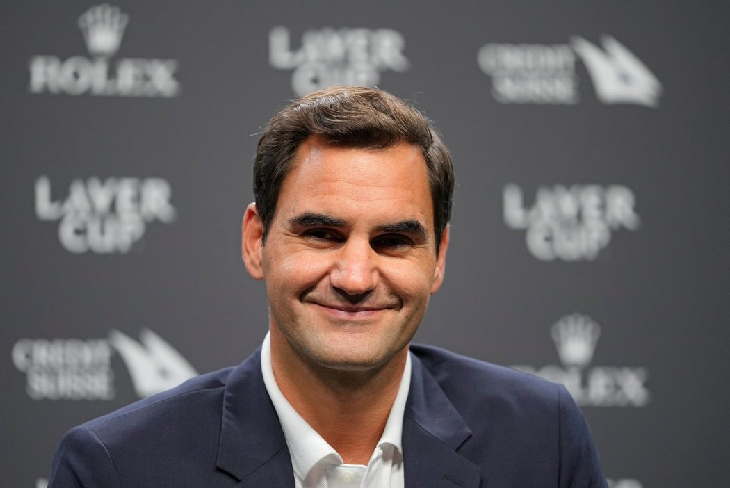 Roger Federer už dorazil do Londýna na svou poslední profesionální akci