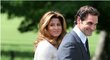 Tenista Roger Federer s manželkou Mirkou byli hosty na svatbě Pippy Middletonové, sestry vévodkyně Kate.