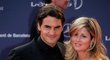 Takhle zná Rogera Federera a jeho ženu Mirku celý svět