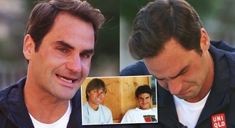 Federer v slzách! Promluvil o svém kouči, který zemřel na líbánkách