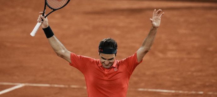 Roger Federer vyhrál na French Open už víc zápasů, než předpokládal