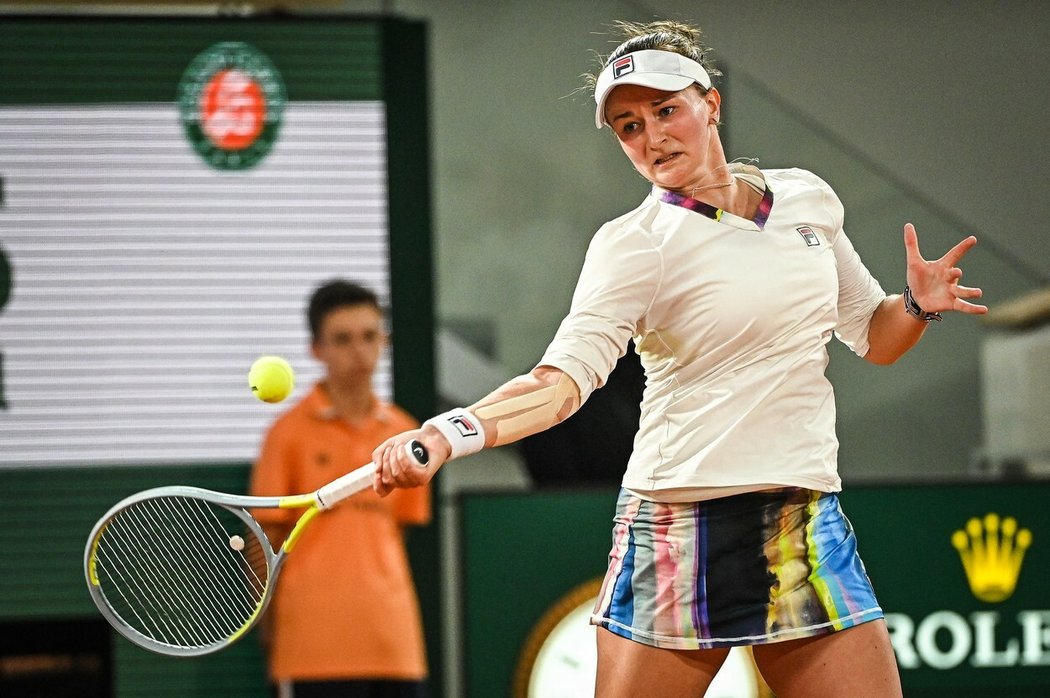 Češka Barbora Krejčíková musela odstoupit z Roland Garros kvůli nákazy koronavirem