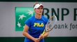 Barbora Krejčíková při tréninku na French Open 2022