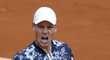 Pojď! Tomáš Berdych si v druhém kole French Open poradil s nepříjemným Kazachem Nědovjesovem