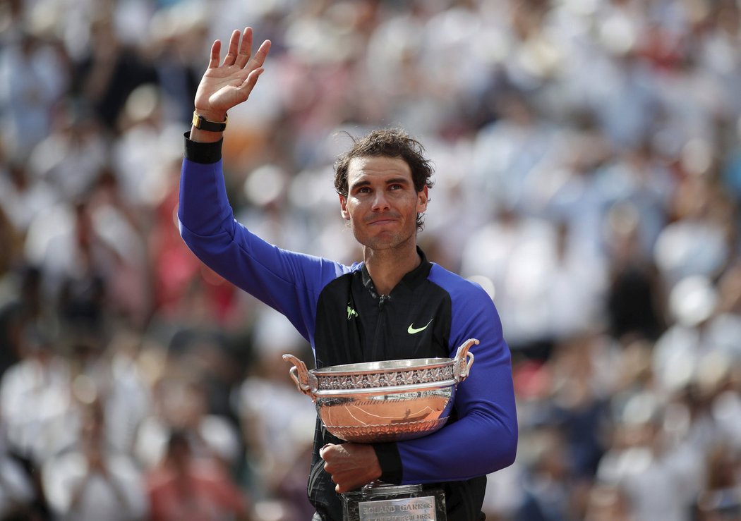 Španělský tenista Rafael Nadal se stal desetinásobným šampionem French Open