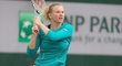 Česká tenistka Kateřina Siniaková v utkání grandslamového French Open