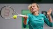 Česká tenistka Kateřina Siniaková v utkání grandslamového French Open