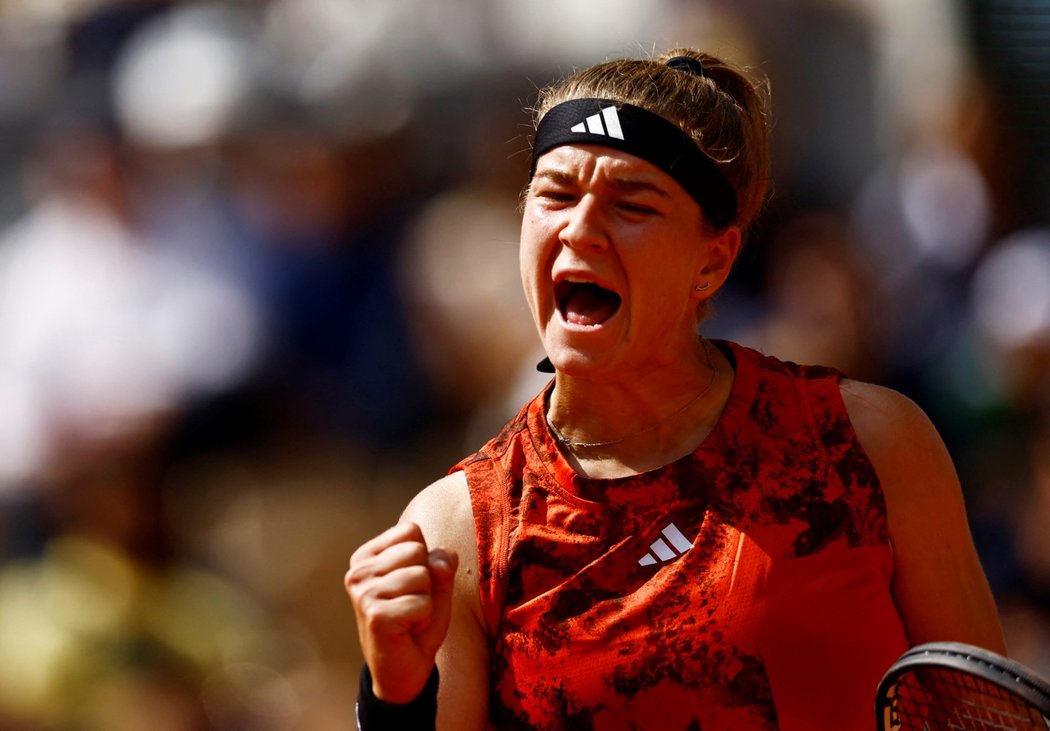 Vyrovnáno! Karolína Muchová ovládla druhý set finále Roland Garros