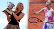 Česká tenistka Petra Kvitová čerpá na French Open inspiraci i od bývalé šampionky Roland Garros Marie Šarapovové