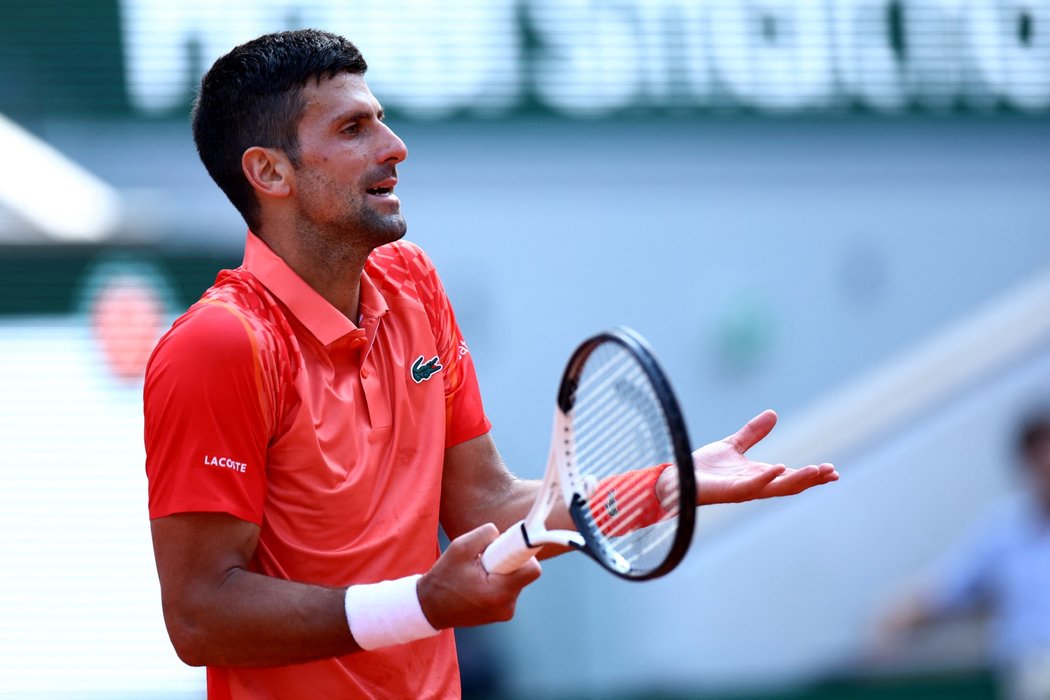 Novak Djokovič nechápe verdikt rozhodčího