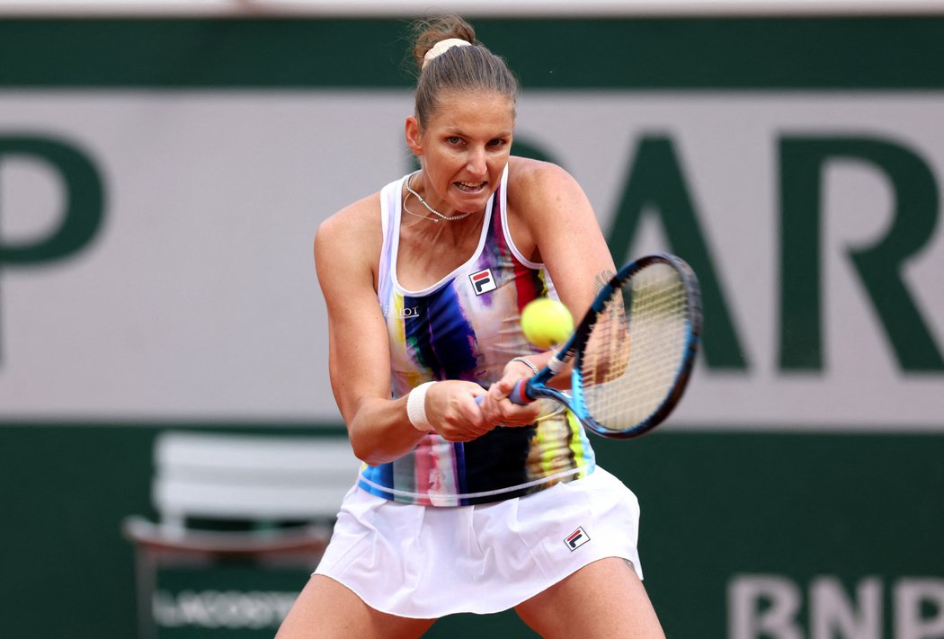 Karolína Plíšková nevstoupila do Roland Garros dobře