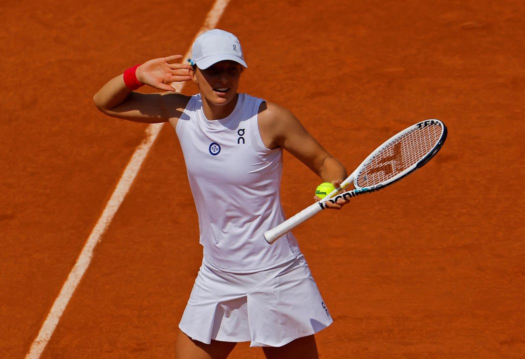 Iga Šwiateková postoupila na Roland Garros do semifinále
