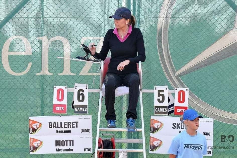 Mezinárodní tenisová rozhodčí Kateřina Dymanusová rozhodovala třeba i ve Wimbledonu