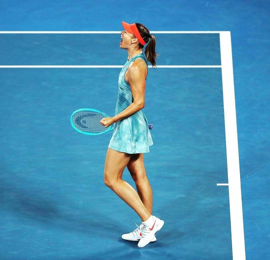 Bývalá tenistka Maria Šarapovová se objevila na módní akci