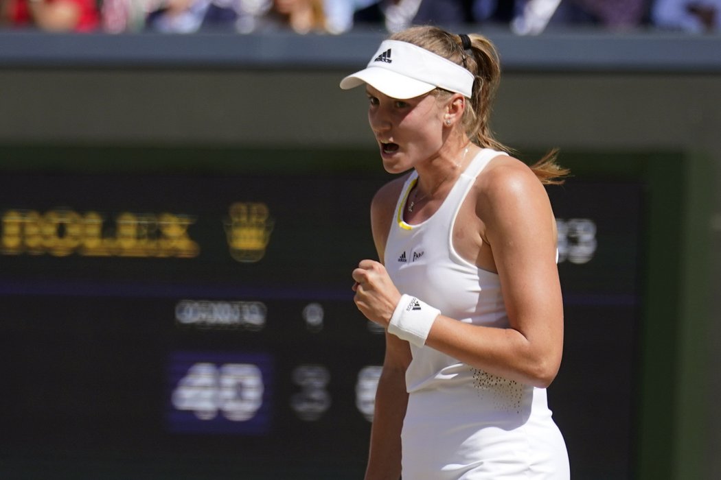 Jelena Rybakinová je wimbledonskou šampionkou