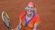 Hra, sada, zápas. Světlana Kuzněcovová právě postoupila na úkor Lucie Šafářové do čtvrtfinále French Open