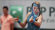 Lucie Šafářová v souboji s Karolínou Plíškovou na French Open