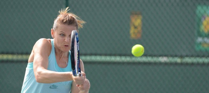 Lucie Šafářová prohrála i čtvrtý zápas po návratu k tenisu po nemoci