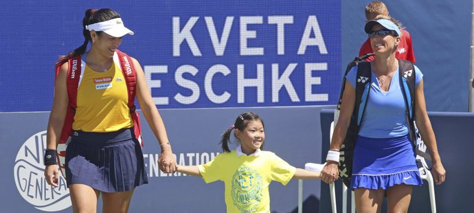 Květa Peschkeová vyhrála po boku bývalé světové jedničky Čchan Jüng-žan z Tchaj-wanu turnaj v San Jose
