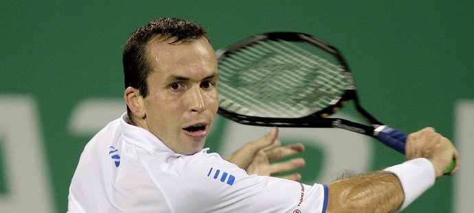 Radek Štěpánek v prvním kole turnaje Masters v Šanghaji smetl Španěla Ferrera