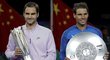 Finalisté turnaje v Šanghaji Roger Federer a Rafael Nadal