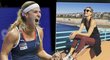 Slovenská tenistka Dominika Cibulková se zlobí kvůli tomu, co prochází ruské dopingové hříšnici Marii Šarapovové