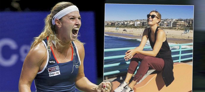 Slovenská tenistka Dominika Cibulková se zlobí kvůli tomu, co prochází ruské dopingové hříšnici Marii Šarapovové