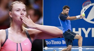 Láska výhry přináší! Šarapovová a Dimitrov vyhráli turnaj ve stejný den
