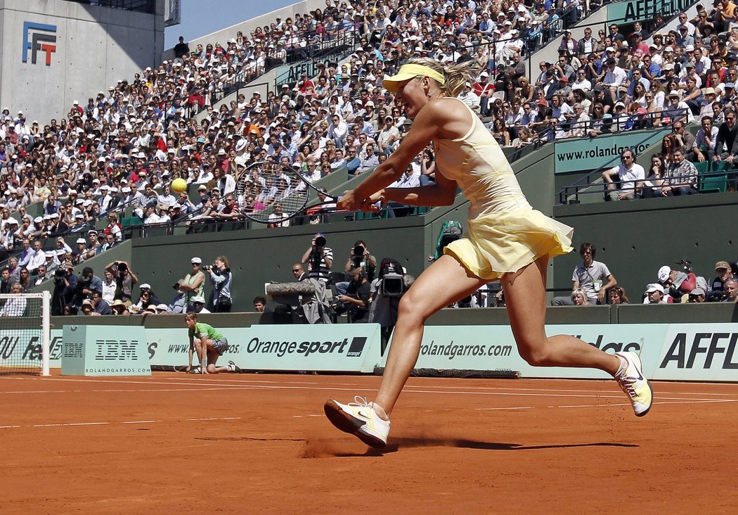 Maria Šarapovová na French Open