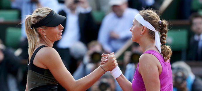 Byla lepší, musel uznat česká tenistka Petra Kvitová poté, co jí Maria Šarapovová vyřadila v semifinále French Open