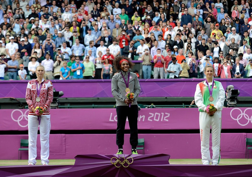 Stupně vítězů pro olympijské medailistky