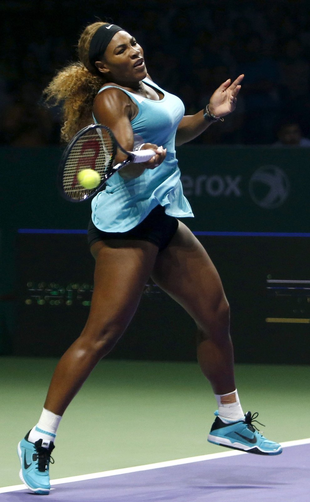 Serena Williamsová svůj úvodní zápas zvládla.