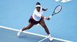 Legendární tenistka Serena Williamsová na startu sezony 2020 na turnaji v Novém Zélandu