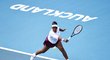 Legendární tenistka Serena Williamsová na startu sezony 2020 na turnaji v Novém Zélandu