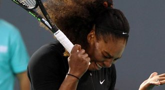 Serena při návratu prohrála. Ptala jsem se po dceři, přiznala legenda