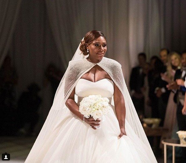 Serena Williamsová a její vysněné svatební šaty