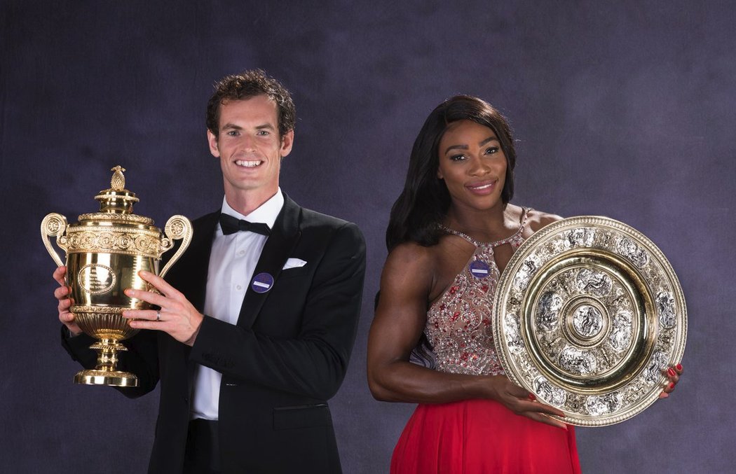 Tenisoví příznivci se mají na co těšit. Ve Wimbledonu utvoří Serena Williamsová a Andy Murray pár pro smíšenou čtyřhru