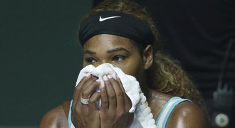 Serena musela z Indian Wells odstoupit, Nadala vyprovodil Raonic