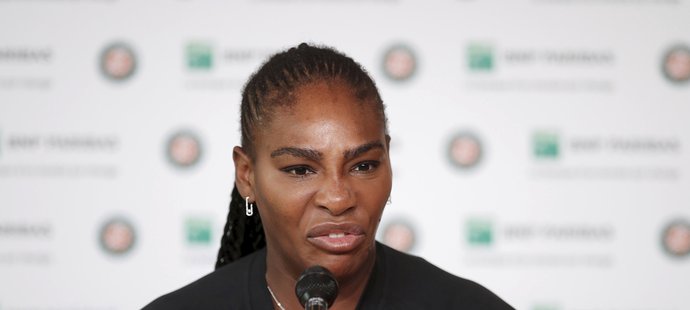Serena Williamsová odstoupila z Roland Garros.