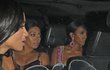 Ciara, La La Anthony and Kelly Rowlandová vyráží slavit svatbu Sereny Williamsové