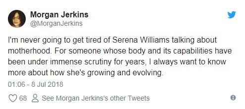 Podívejte se na reakce fanoušků na tweet Sereny Williamsové