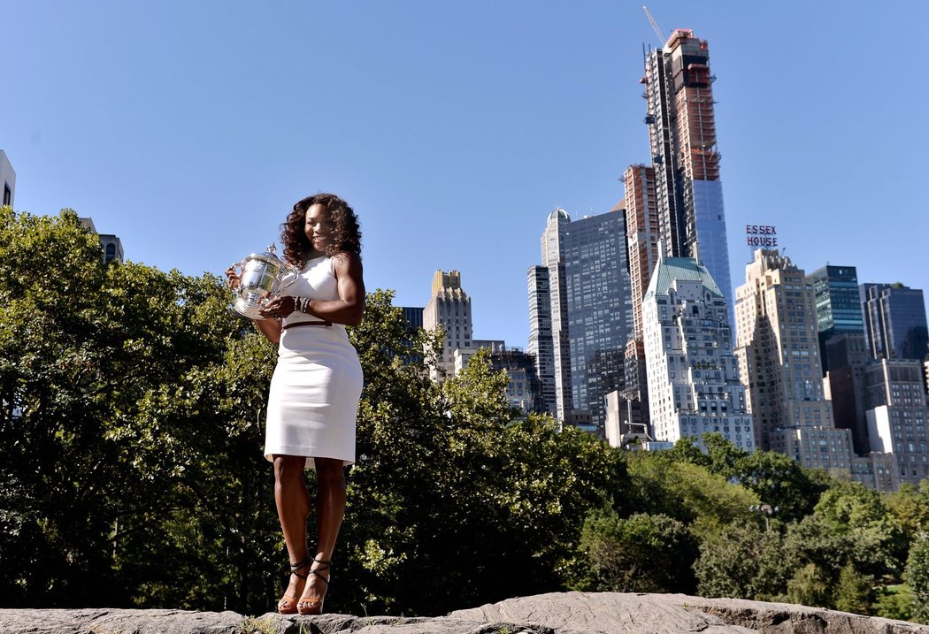 Serena Williamsová a New York. Skvělé spojení, tenistka v metropoli získala už pět grandslamů