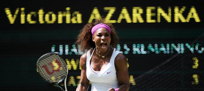 Serena Willimsová si zahraje finále Wimbledonu