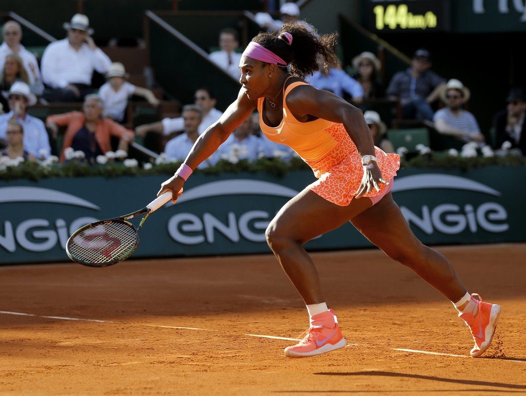 Serena Williamsová bude na French Open bojovat o svůj dvacátý grandslamový titul