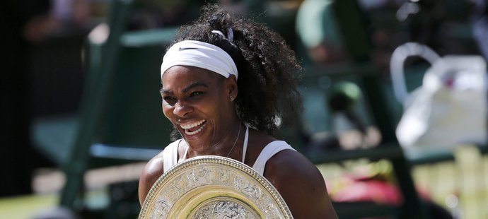 Tohle je KRÁLOVNA. Serena Williamsová pošesté v kariéře vyhrála slavný Wimbledon