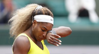 Senzace na French Open! Serena schytala debakl, končí ve druhém kole