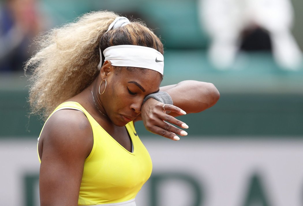Serena Williamsová musela vstřebat šokující porážku