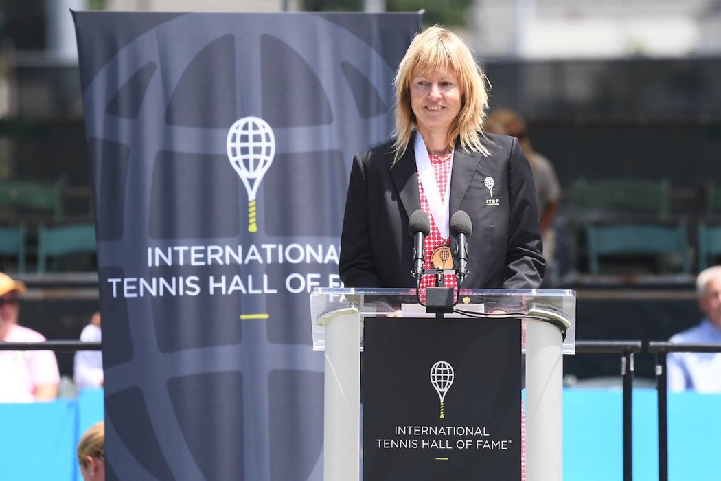 Helena Suková byla uvedena do tenisové Síně slávy
