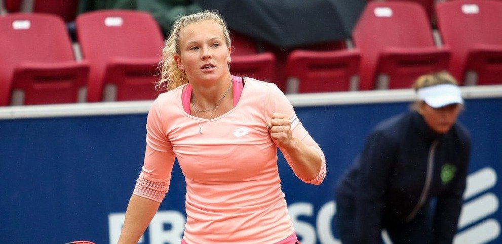 Kateřina Siniaková porazila ve finále turnaje v Bastadu Dánku Caroline Wozniackou 6:3, 6:4